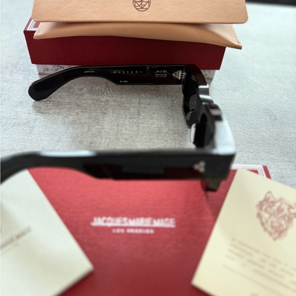 Jacques Marie Mage Black Sunglasses - Picture 2 of 9